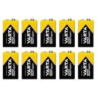 Varta 6F22 Çinko Karbon Shrink 9 V Pil 10 Adet