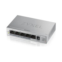 Zyxel Gs1005hp, 5 Port, Gigabit, Poe 60w, Yönetilemez, Masaüstü Switch Zyxel Gs1005hp, 5 Port, Gigabit, Poe 60w, Yönetilemez, Masaüstü Switch