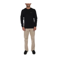 Columbia Basic Crew Erkek Sweatshirt Siyah Columbia Basic Crew Erkek Sweatshirt Siyah