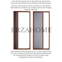 Battal Plise Sineklik Pileli Sürgülü Battal Kapı Sinekliği Akordi Battal Plise Sineklik Pileli Sürgülü Battal Kapı Sinekliği Akordi