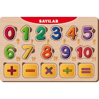 Ca Games Ahşap Puzzle Sayılar 19x29 Ca Games Ahşap Puzzle Sayılar 19x29