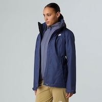 The North Face Evolve Iı Triclimate Kadın Lacivert Kapüşonlu Mont Lacivert The North Face Evolve Iı Triclimate Kadın Lacivert Kapüşonlu Mont Lacivert