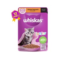 Whiskas Kümes Hayvanlı Pouch Yavru Kedi Konservesi 12 x 85 G