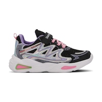 Slazenger KYRIE Çocuk Cırt Cırtlı Siyah / Mor Günlük Spor Ayakkabısı Slazenger KYRIE Çocuk Cırt Cırtlı Siyah / Mor Günlük Spor Ayakkabısı