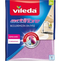 Vileda 2'Li Actifibre Mikrofiber Bez Vileda 2'Li Actifibre Mikrofiber Bez
