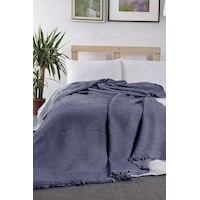 Lora Çift Kişilik Tek Pike 200x230 Cm Lacivert Lacivert Lora Çift Kişilik Tek Pike 200x230 Cm Lacivert Lacivert