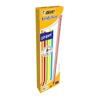Bic Evolution Stripes Kurşun Kalem 12'li Kutu 918487 Bic Evolution Stripes Kurşun Kalem 12'li Kutu 918487