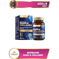 Nutraxin Nadh Collagen 60 Tablet Tip1 Tip3 Hyaluronik Asit, Elastin, Seramid, Resveratrol Glutatyon Nutraxin Nadh Collagen 60 Tablet Tip1 Tip3 Hyaluronik Asit, Elastin, Seramid, Resveratrol Glutatyon