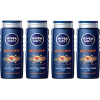 Nivea Men Sport Duş Jeli 4 x 250 ML Nivea Men Sport Duş Jeli 4 x 250 ML