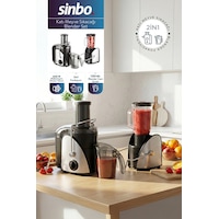 Sinbo SJ-3195 Katı Meyve Sıkacağı Blender Seti Sinbo SJ-3195 Katı Meyve Sıkacağı Blender Seti
