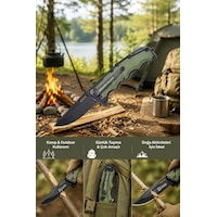 Columbia Fst-3065-b Kamp Bıçağı Katlanır Outdoor Avcı Çakısı Acil Durum Survival Siyah Columbia Fst-3065-b Kamp Bıçağı Katlanır Outdoor Avcı Çakısı Acil Durum Survival Siyah
