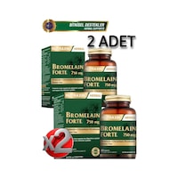 2 Adet Bromelain Forte 750 Mg- Probiyotik-krom Pikolinat-yeşil Çay 60 Adet Tablet 2 Adet Bromelain Forte 750 Mg- Probiyotik-krom Pikolinat-yeşil Çay 60 Adet Tablet
