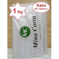 Mum Silikon Ince Kalın 7,4X30Cm Sıcak Mum Silikon Çubuk Uç 1 Kg Mum Silikon Ince Kalın 7,4X30Cm Sıcak Mum Silikon Çubuk Uç 1 Kg
