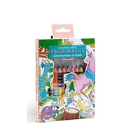 Eeboo Boyama Posteri Ve 16 Renk Kuru Boya Seti - Magical Creatures Eeboo Boyama Posteri Ve 16 Renk Kuru Boya Seti - Magical Creatures