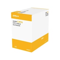Dahua Pfm922-6un- Cat6 305 Metre 23awg Cca Pe Outdoor Siyah Renk Kablo