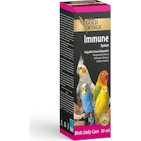 Gold Wings Premium Immune Papağan ve Kuş Vitamini Gold Wings Premium Immune Papağan ve Kuş Vitamini