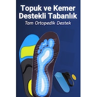 Dopar Kemer Destekli Ortopedik Tabanlık Topuk Dikeni Ayak Ağrısı Giderici İç Taban Dopar Kemer Destekli Ortopedik Tabanlık Topuk Dikeni Ayak Ağrısı Giderici İç Taban