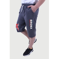 Fyk Kids Bronx Urban Style Yazı Baskılı, Erkek Çocuk Kapri&şort Füme Fyk Kids Bronx Urban Style Yazı Baskılı, Erkek Çocuk Kapri&şort Füme