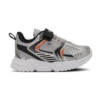 Slazenger KENDALL Çocuk Cırt Cırtlı Gri / Siyah Günlük Spor Ayakkabısı Slazenger KENDALL Çocuk Cırt Cırtlı Gri / Siyah Günlük Spor Ayakkabısı