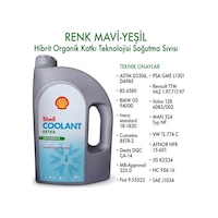 Shell Coolant Extra Concentrate 3 L Fiat 9.55523 Psa Gme L 1301 Vw Tl-774 C Shell Coolant Extra Concentrate 3 L Fiat 9.55523 Psa Gme L 1301 Vw Tl-774 C
