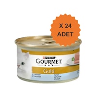 Gourmet Gold Kıyılmış Ton Balıklı Yetişkin Kedi Yaş Maması 85gr X 24 Adet Gourmet Gold Kıyılmış Ton Balıklı Yetişkin Kedi Yaş Maması 85gr X 24 Adet