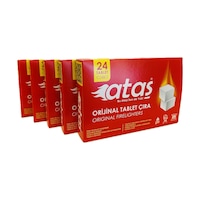 Ataş Kömür Tutuşturucu Tablet Çıra 5'li Paket Ataş Kömür Tutuşturucu Tablet Çıra 5'li Paket