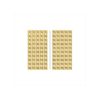 Metal Kapı Masa Dolap Numarası Levha 7x7cm Altın Renk 100 Adet 1 100 Metal Kapı Masa Dolap Numarası Levha 7x7cm Altın Renk 100 Adet 1 100