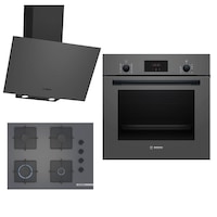 Bosch HBF512BH1T-POP7C9P30O-DWK64PJ70T Ankastre Gri 3 Lü Set 310 Bosch HBF512BH1T-POP7C9P30O-DWK64PJ70T Ankastre Gri 3 Lü Set 310