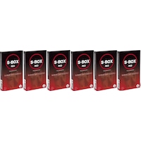 S-Box Red Kabartmalı Prezervatif 12'li x 6 S-Box Red Kabartmalı Prezervatif 12'li x 6