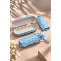Favora Rainbox Kapsül Şemsiye - Kutulu Mini Katlanır Çanta Boy Şemsiye Buz Mavisi Favora Rainbox Kapsül Şemsiye - Kutulu Mini Katlanır Çanta Boy Şemsiye Buz Mavisi