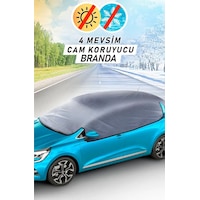 Yarım Branda Araba Oto Kar Buz Güneş Önleyici Ön Yan Arka Cam Koruyucu Araç Örtüsü Universal Yarım Branda Araba Oto Kar Buz Güneş Önleyici Ön Yan Arka Cam Koruyucu Araç Örtüsü Universal