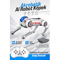 Blıc Brb1 Aı Akıllı Robot Köpek 2.4ghz Uzaktan Kumandalı Sesli Komutlu Rgb Işıklı Akrobatik Programl Blıc Brb1 Aı Akıllı Robot Köpek 2.4ghz Uzaktan Kumandalı Sesli Komutlu Rgb Işıklı Akrobatik Programl