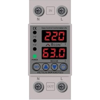 Rcon Rcv03 Akım Ve Voltaj Korumalı Monofaze 63a Sigorta Rcon Rcv03 Akım Ve Voltaj Korumalı Monofaze 63a Sigorta