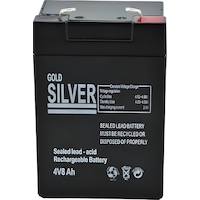 Gold Silver 4V 8Ah Bakımsız Kuru Akü / 550914295 Gold Silver 4V 8Ah Bakımsız Kuru Akü / 550914295