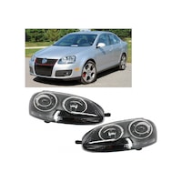 Volksvagen Jetta 2007-2008 Mk5 R32 Ön Far Volksvagen Jetta 2007-2008 Mk5 R32 Ön Far