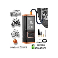 Enshall 5588 5400 Mah+şarjlı Çakmaklıklı Taşınabilir Kompresör Enshall 5588 5400 Mah+şarjlı Çakmaklıklı Taşınabilir Kompresör