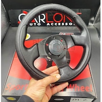 Spor Direksiyon Deri 28cm Momo Tip - Yarış Spor Direksiyonu Spor Direksiyon Deri 28cm Momo Tip - Yarış Spor Direksiyonu