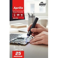 Aprilla ASD-3519 Şarjlı Hassas Tornavida 25 Parça Aprilla ASD-3519 Şarjlı Hassas Tornavida 25 Parça