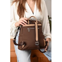 Just Polo Kadın Yeni Sezon Büyük Boy Sırt Çantası Kahverengi - Vizon 22950766 Just Polo Kadın Yeni Sezon Büyük Boy Sırt Çantası Kahverengi - Vizon 22950766