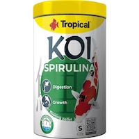 Tropical Koi Spirulina Pellet Size S 1000 Ml / 320 Gr Tropical Koi Spirulina Pellet Size S 1000 Ml / 320 Gr