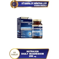 Nutraxin Magnezyum Daily Energy 250 Mg 60 Tablet - Magnesium, D3, K2, B6 Nutraxin Magnezyum Daily Energy 250 Mg 60 Tablet - Magnesium, D3, K2, B6