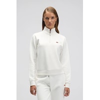 Ellesse Bayan Sweat Ef557-of Beyaz Beyaz Ellesse Bayan Sweat Ef557-of Beyaz Beyaz