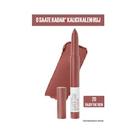 Maybelline New York Süper Stay Ink Crayon Kalem Mat Ruj 20 Enjoy The View Maybelline New York Süper Stay Ink Crayon Kalem Mat Ruj 20 Enjoy The View