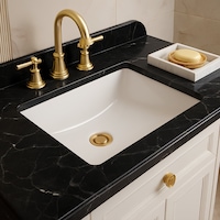 Turavit Hilton Kare Tezgâh Altı Lavabo 41x52 Cm 5027 Diğer Turavit Hilton Kare Tezgâh Altı Lavabo 41x52 Cm 5027 Diğer