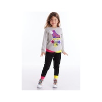Denokids Mushi Roller Star Kız Pantolon Takım Çok Renkli Denokids Mushi Roller Star Kız Pantolon Takım Çok Renkli