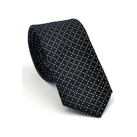 Gaffy Beyaz Karışık Desenli Siyah Dokuma Kumaş Mendilli Slim Fit Kravat // Sdk-2502-1 Siyah Gaffy Beyaz Karışık Desenli Siyah Dokuma Kumaş Mendilli Slim Fit Kravat // Sdk-2502-1 Siyah