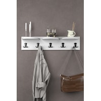Askılık Duvar Elbise Askılığı Portmanto Beyaz 80 Cm Diğer Askılık Duvar Elbise Askılığı Portmanto Beyaz 80 Cm Diğer