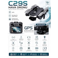 C29s Gps Drone Ekranlı Kumanda Özel Öantalı Led Işıklı 360 Derece Engel Algılamalı Profesyonel Hd Hava Dronu Elektirikli Lens 50x Zoom Fırçasız Motor Katlanabilir Tasarımı C29s Gps Drone Ekranlı Kumanda Özel Öantalı Led Işıklı 360 Derece Engel Algılamalı Profesyonel Hd Hava Dronu Elektirikli Lens 50x Zoom Fırçasız Motor Katlanabilir Tasarımı