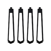 4'lü Dekoratif Metal Firkete Sehpa Ayağı (52 cm Yükseklik) 4'lü Dekoratif Metal Firkete Sehpa Ayağı (52 cm Yükseklik)