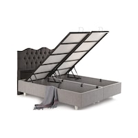 Çift Kişilik Basic Plus Baza Prenses Başlık Seti Mdf Profil 160x200 Çift Kişilik Basic Plus Baza Prenses Başlık Seti Mdf Profil 160x200